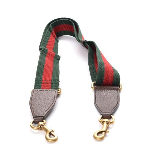 gucci green and red web strap|gucci web red shoulder strap.